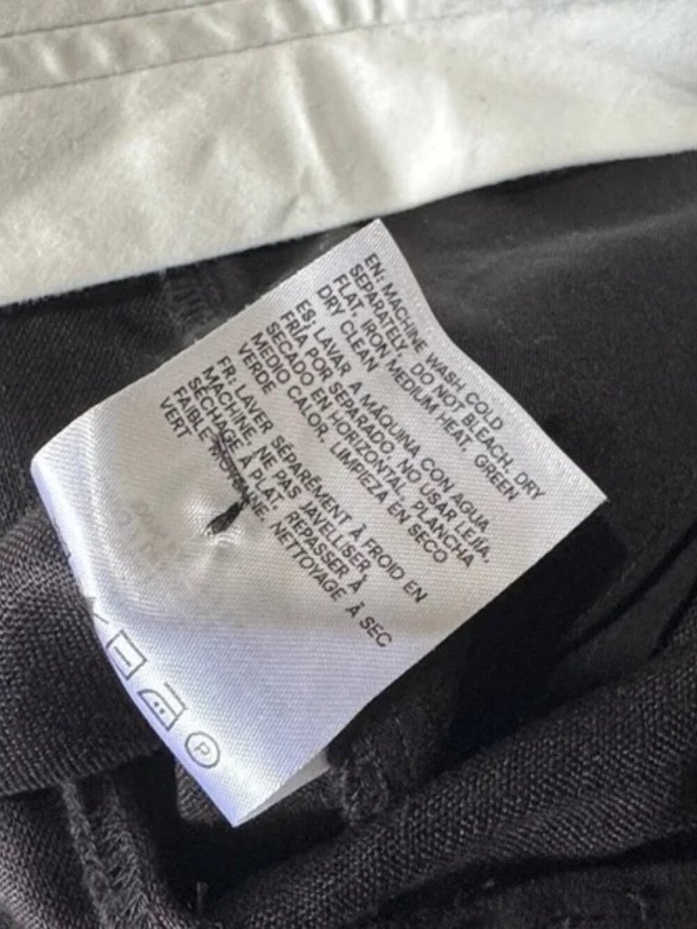 Reformation 'Alex' Black Linen Linen Pant Size 8 Petite 100% Linen - Picture 9 of 10